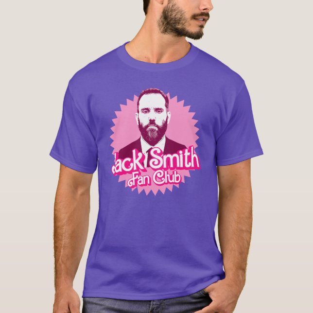 Camiseta Jack Smith Fan Club a Rosa (Frente)