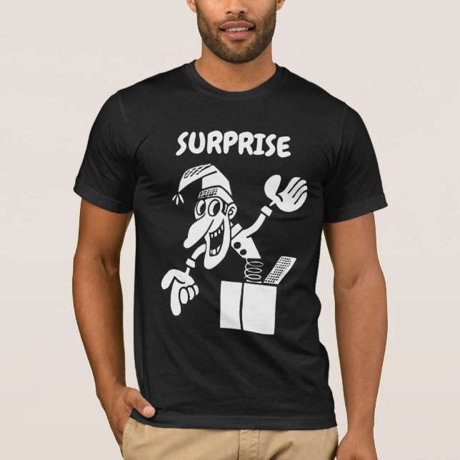 Camiseta Jack SURPRISE na caixa T-shirt (Frente)