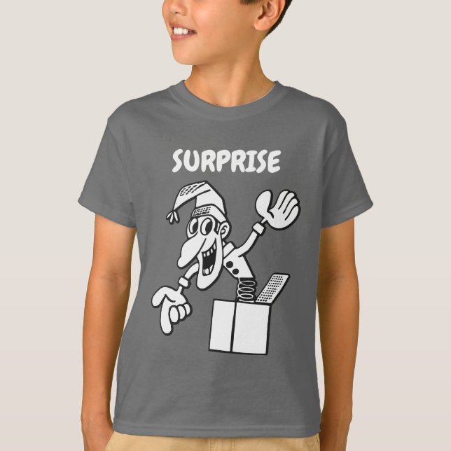 Camiseta Jack SURPRISE na caixa T-shirt (Frente)