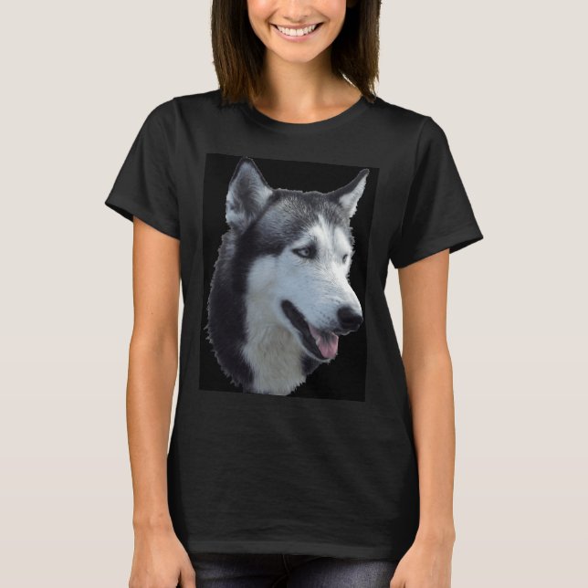 Camiseta Jack The Siberian Husky (Frente)