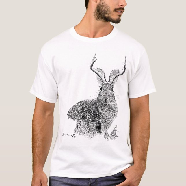 Camiseta Jackalope (Frente)