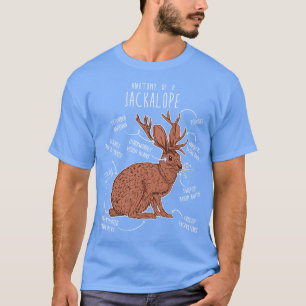Camiseta Jackalope Anatomia 2