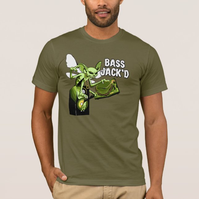Camiseta Jack'ed baixo (Frente)