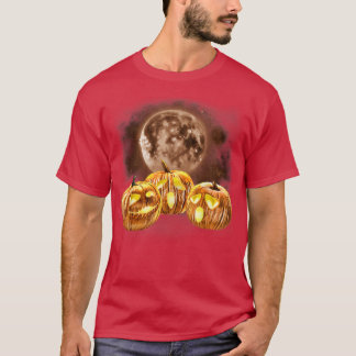 Camiseta Jackolantern Howling na Lua JackOLanterna