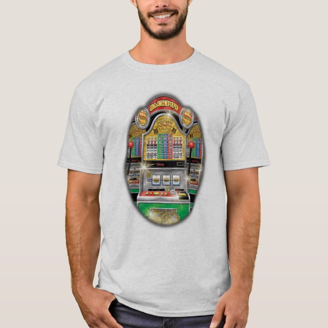 Camiseta Jackpot do slot machine (Frente)