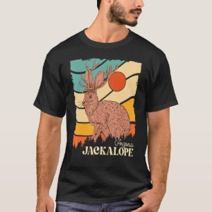 Camiseta Jackrabbit Desert Mountain Cactus Sunshine Arizona