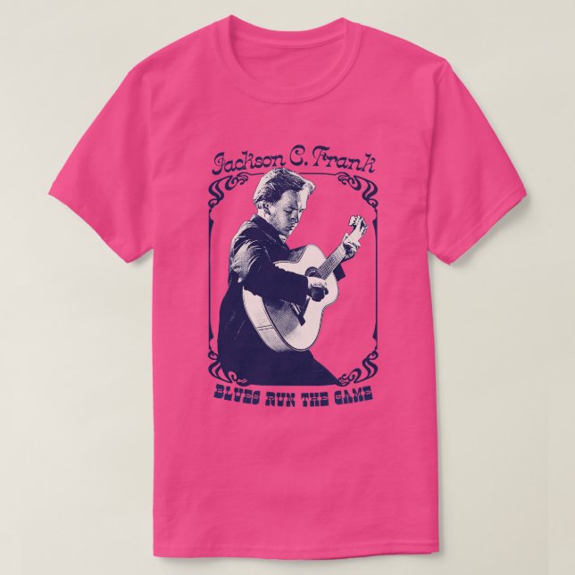 Camiseta Jackson C Frank Retro Fan Art (Frente do Design)