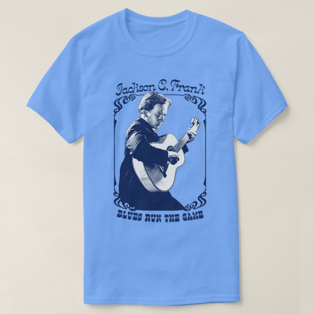 Camiseta Jackson C Frank Retro Fan Art (Frente do Design)