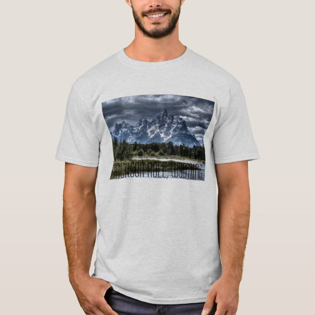 Camiseta Jackson Hole, Wyoming (Frente)