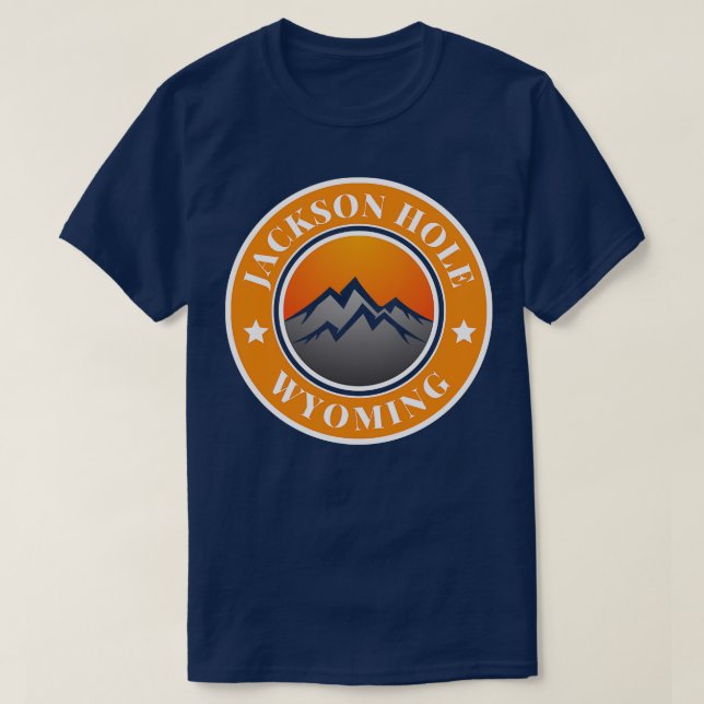 Camiseta Jackson Hole Wyoming 18 (Frente do Design)