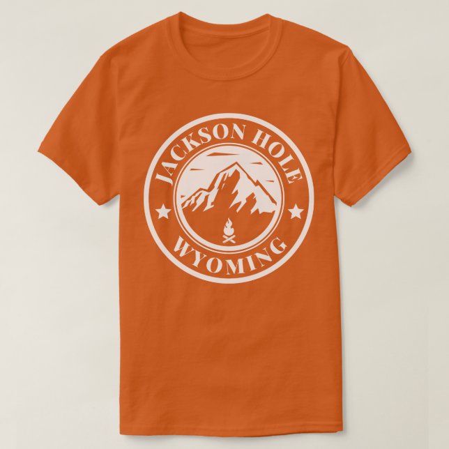 Camiseta Jackson Hole Wyoming 7 (Frente do Design)