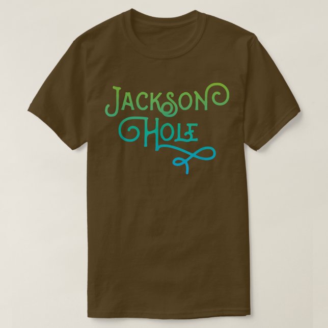 Camiseta Jackson Hole Wyoming - Design (Frente do Design)