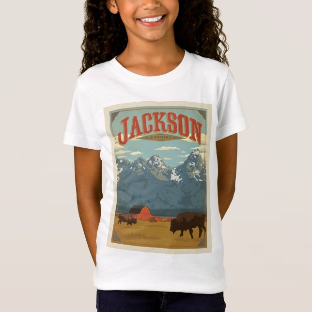 Camiseta Jackson | Wyoming (Frente)