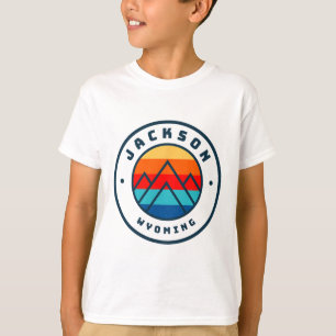 Camiseta Jackson Wyoming Skiting Família Snowboard Tri
