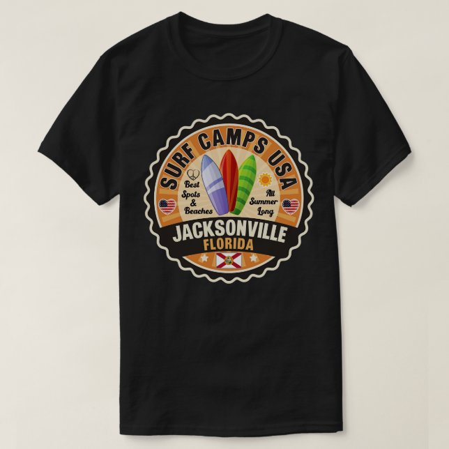 Camiseta Jacksonville Florida (Frente do Design)