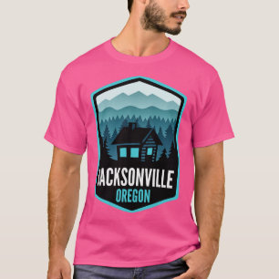 Camiseta Jacksonville Oregon Mountain Town Cabine