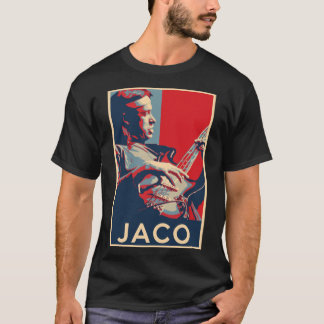 Camiseta Jaco Pastorius Hope Poster - Tamanhos de Jazz Musi