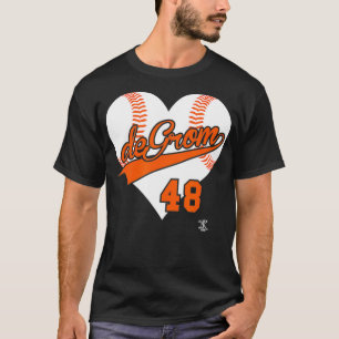 Camiseta Jacob deGrom Baseball Heart Gameday