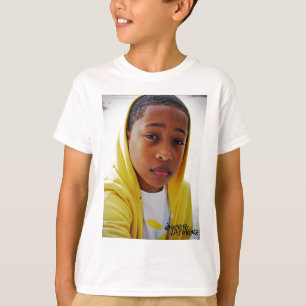 Camiseta Jacob Latimore no T amarelo