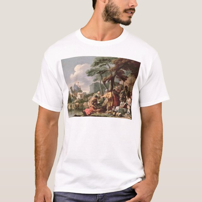 Camiseta Jacob que enterra os deuses estranhos sob o (Frente)