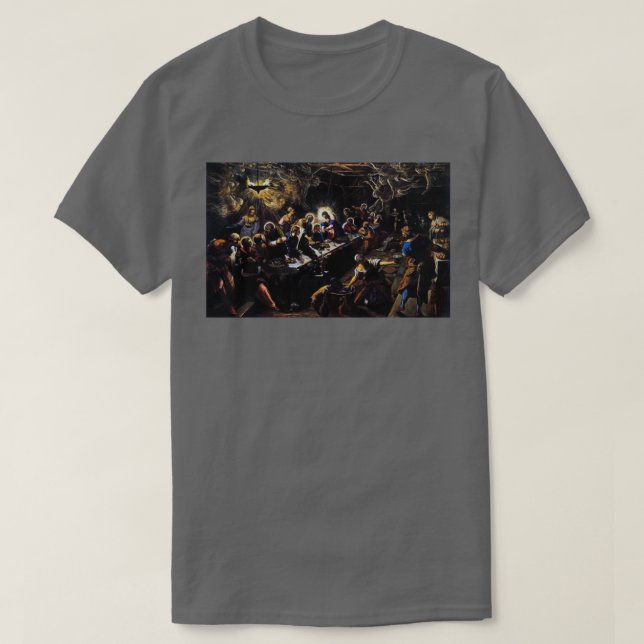 Camiseta Jacopo Tintoretto Último Jantar Tintoretto (Frente do Design)