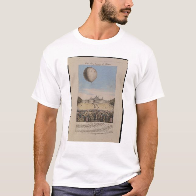 Camiseta Jacques Alexandre Cesar Charles (Frente)