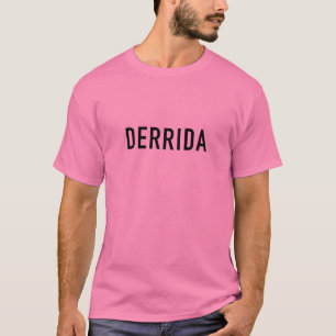 Camiseta Jacques Derrida