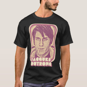 Camiseta Jacques Dutronc Retro Francofilo Design 1