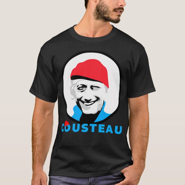 Camiseta Jacques Yves Cousteau (Frente)