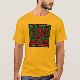 Camiseta Jad justo - cumprimentos