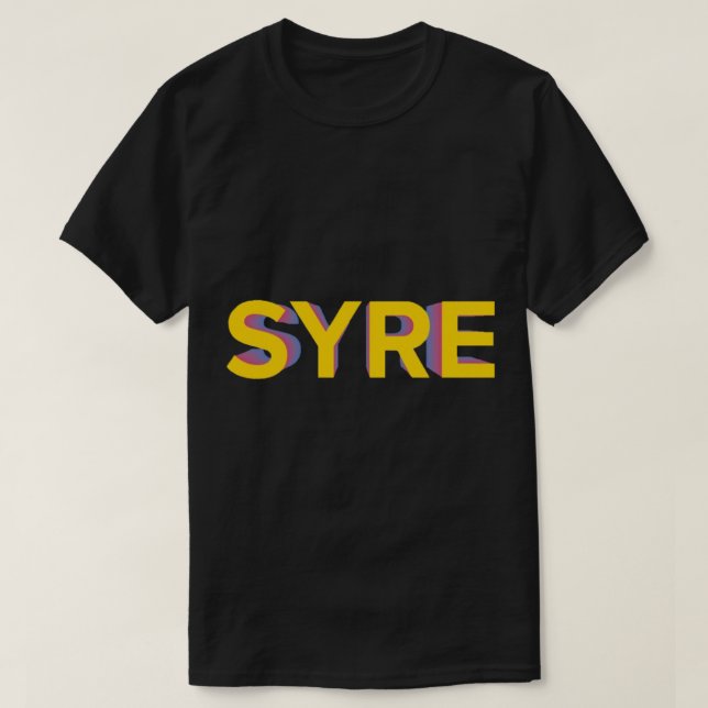 Camiseta Jaden Smith - SYRE (Apenas Texto) Classic T-Shirt (Frente do Design)