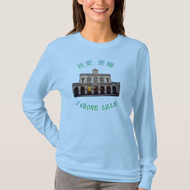 Camiseta j'Adore Lille (Frente)