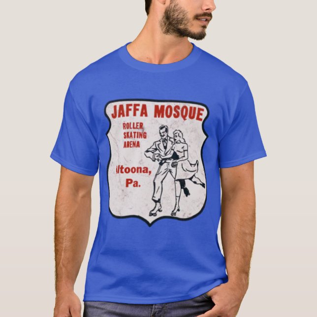 Camiseta Jaffa Mosque Roller Rink - Altoona, PA (Frente)