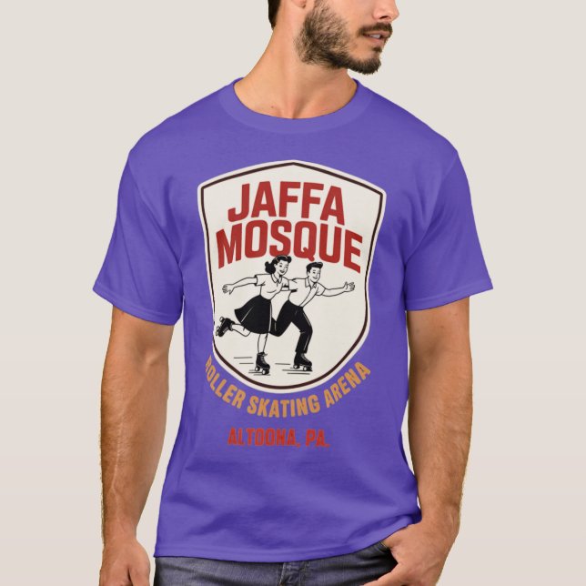Camiseta Jaffa Mosque Roller Rink - Altoona, PA (Frente)