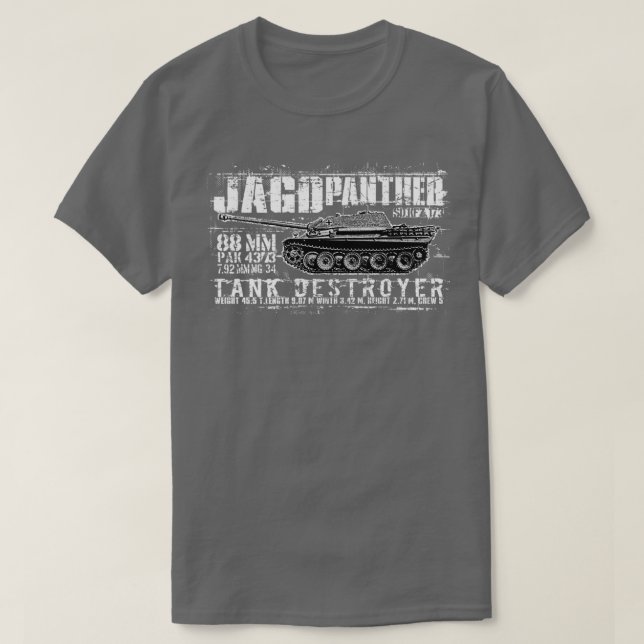 Camiseta Jagdpanther 1 (Frente do Design)