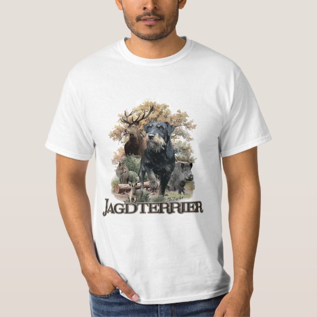 Camiseta Jagdterrier (Frente)