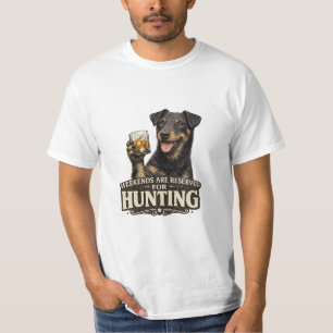 Camiseta Jagdterrier Cachorro de Caça Engraçado