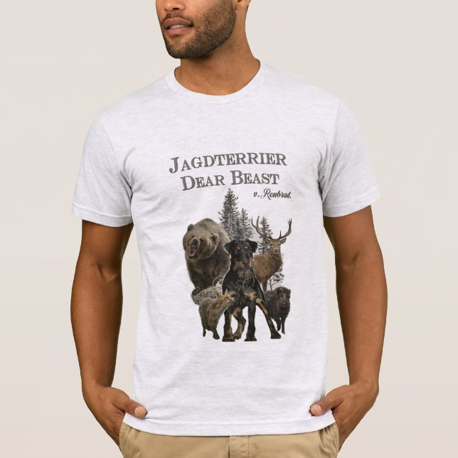 Camiseta Jagdterrier, Caro Beast v. Carimbo Renbrad T-S (Frente)