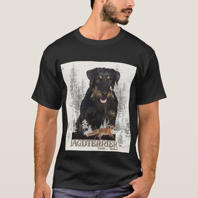 Camiseta Jagdterrier Dakota v. Renbrad Faux Canvas Print Ac (Frente)