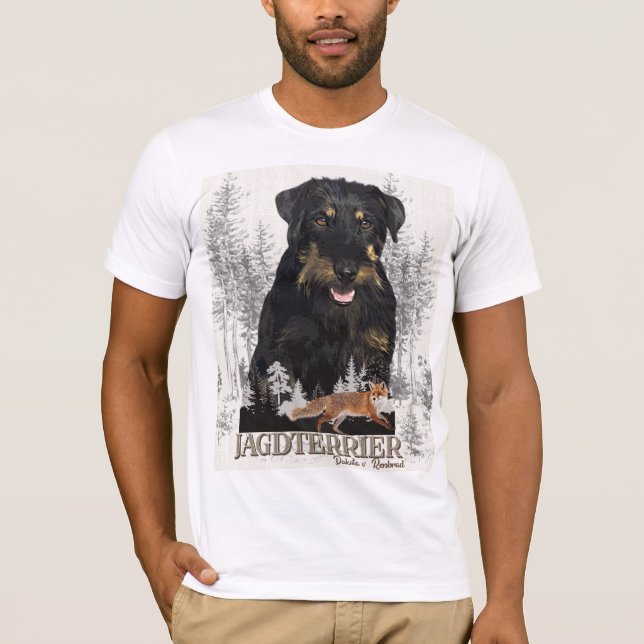 Camiseta Jagdterrier Dakota v. Renbrad Faux Canvas Print Ac (Frente)