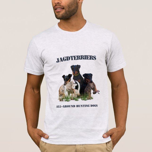 Camiseta Jagdterrier Flask T-Shirt (Frente)