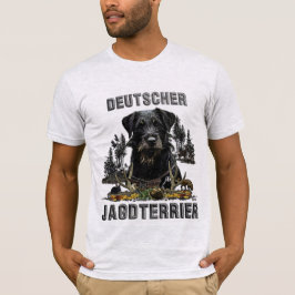 Camiseta Jagdterrier - versátil cão caçador