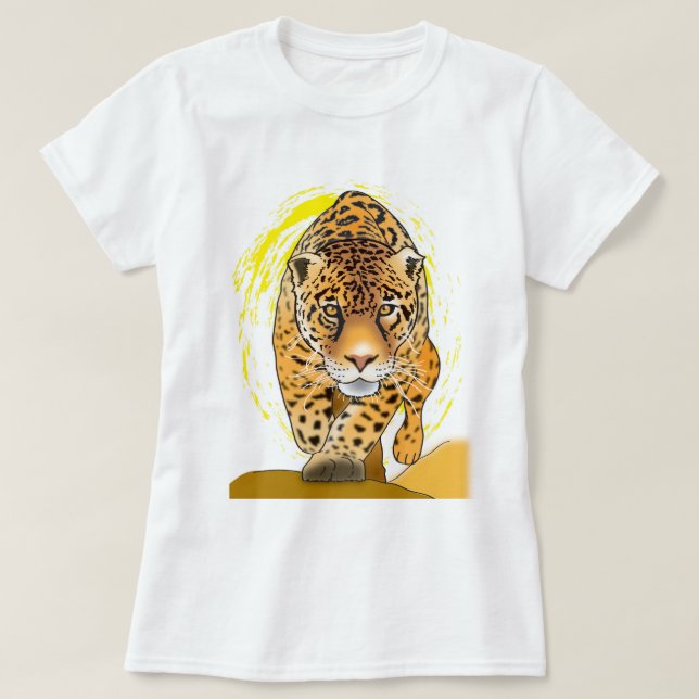 Camiseta Jaguar (Frente do Design)