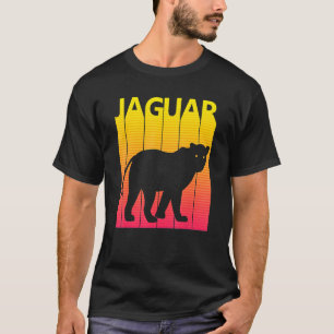Camiseta Jaguar Animal Retro Costume