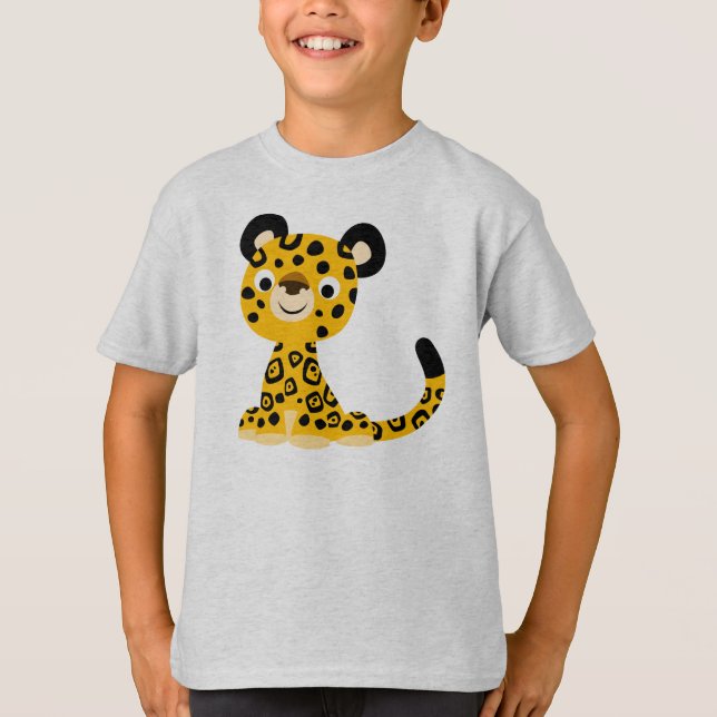 Camiseta Jaguar, Camisa-T, Bela-Amiga (Frente)