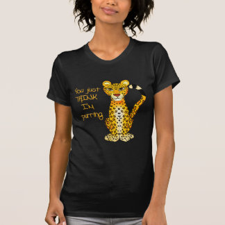Camiseta Jaguar de ronrom