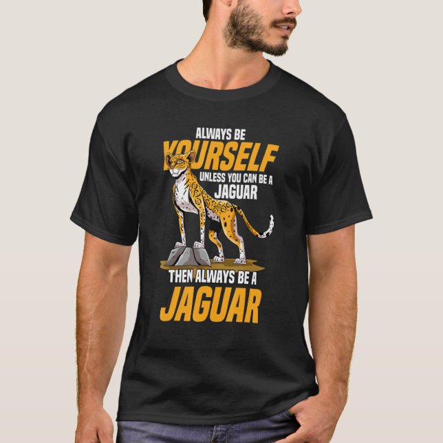 Camiseta Jaguar Dress Animal Print Roupa Jaguar 1 (Frente)