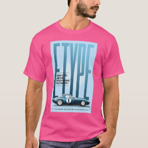 Camiseta Jaguar E-Type Baixa Arrasta