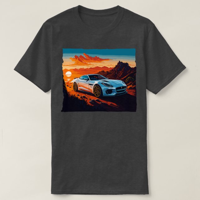 Camiseta Jaguar FTYPE (Frente do Design)