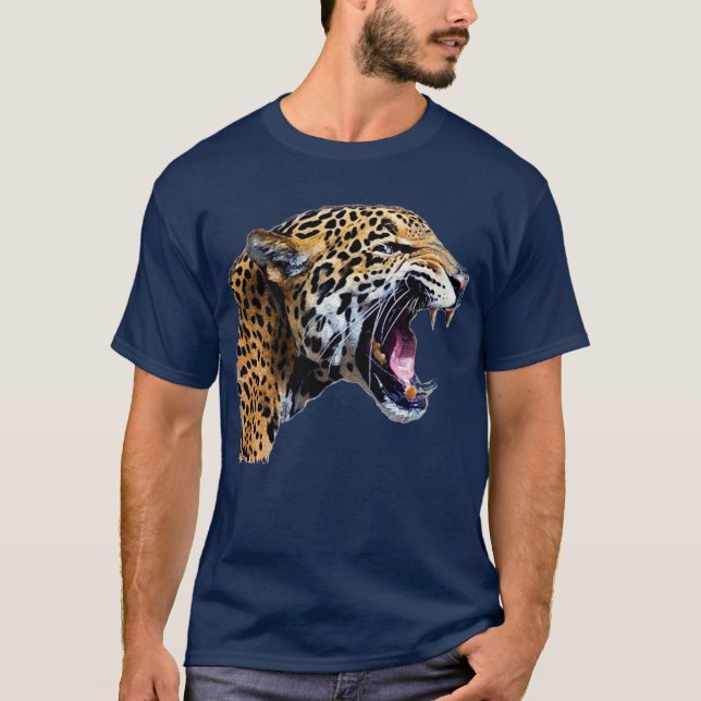 Camiseta Jaguar - Gato Selvagem (Frente)